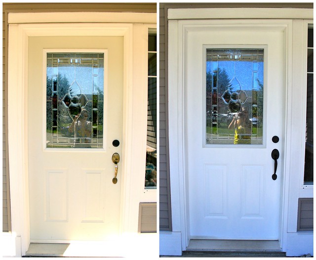 Front Door Before & After
