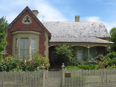 A Red Brick Victorian Gothic Villa