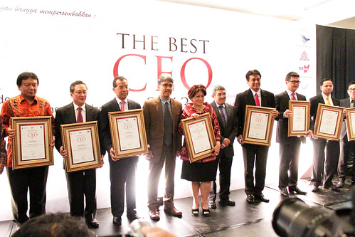 The Best CEO & Indonesia Future Business Leader Award 2013.