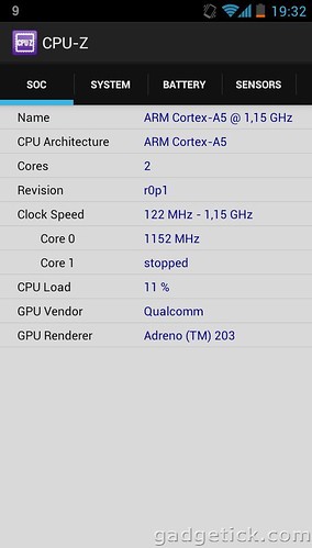 CPU-Z  Android