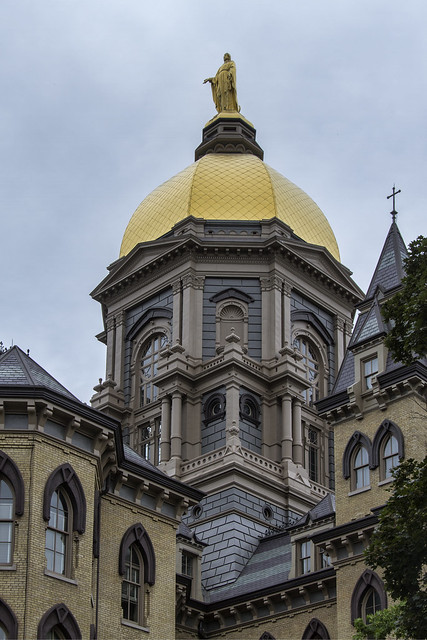 Notre Dame Gold dome
