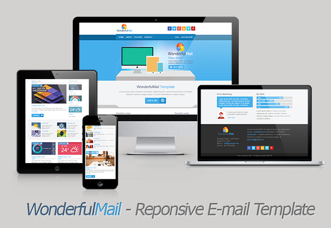 WonderfulMail - Responsive Email Template
