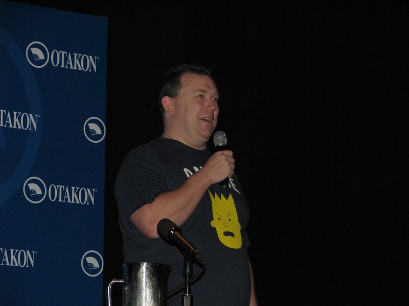 Mike Toole at his "Outsider Anime" panel