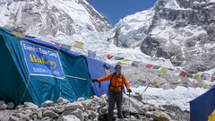 Piekarnia w obozie bazowym pod Everestem
