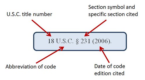 US Code Section Citation Example