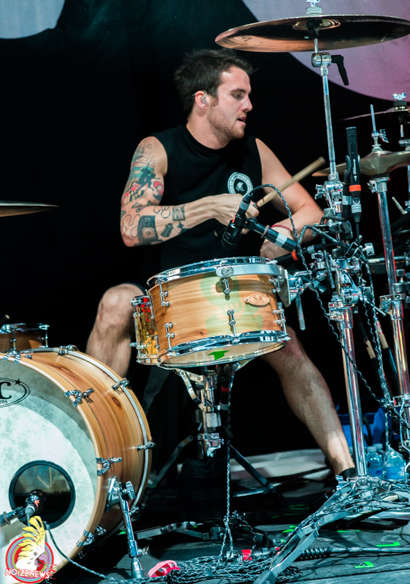 All Time Low @ Chill on the Hill in Detroit burb