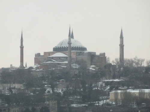 Isztambul a hóban