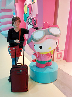 traveling with Hello Kitty