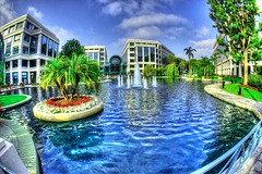 The Water Garden - Santa Monica HDR