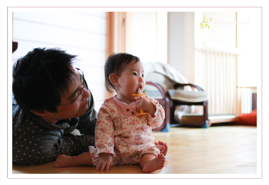 赤ちゃん写真　出張撮影　愛知県瀬戸市　女の子　記念写真　住宅写真