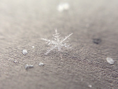 iPhone snowflakes