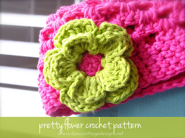 simple flower crochet pattern
