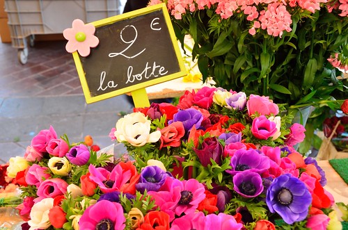 Flower market in Nice by kewl
