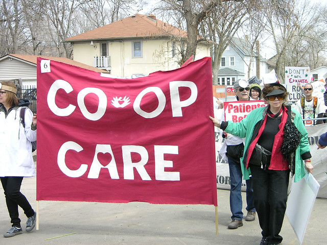 MayDay free speech co-op care a