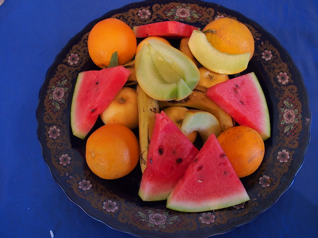今日午餐-水果拼盤