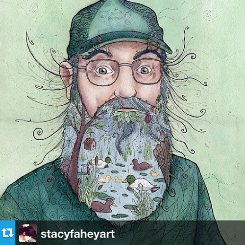 #Repost from @stacyfaheyart with @repostapp - love this #duckdynasty 