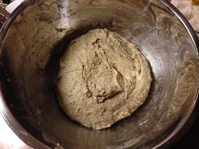Sourdough Rye Bread dough