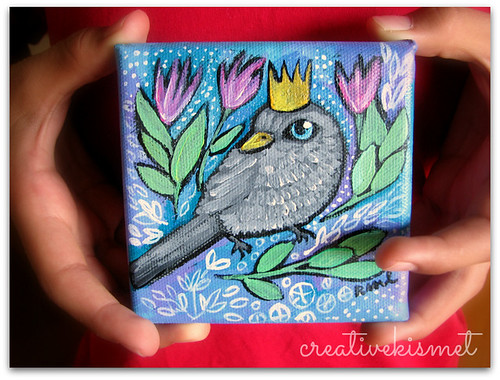 little bird prince art by Regina Lord