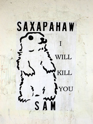 Saxapahaw "I will kill you" Sam