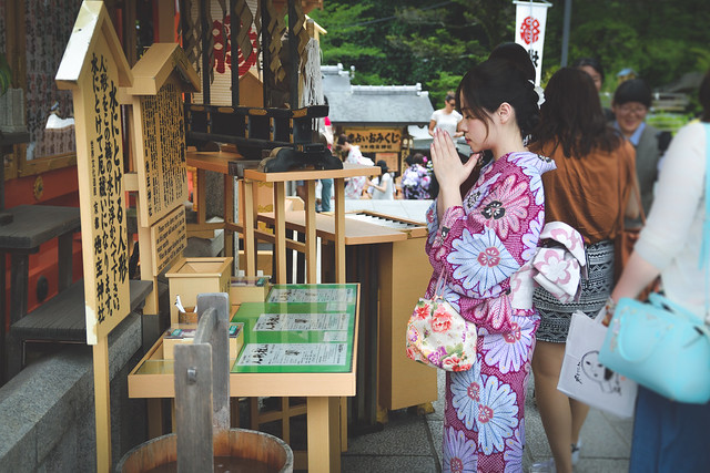日本京都清水寺●和服外拍