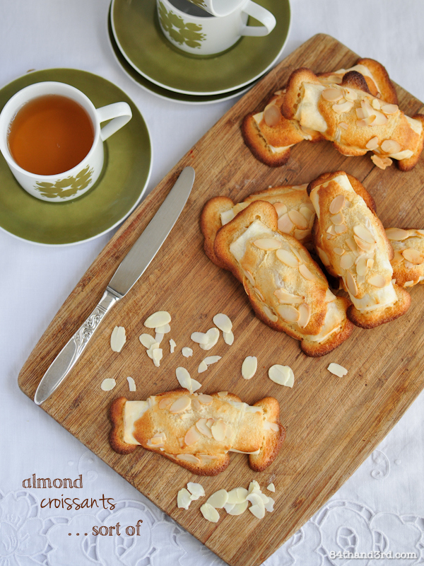 Almond Croissants makeover