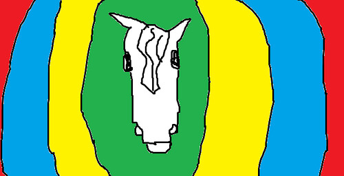 my lovely horse by Rakka