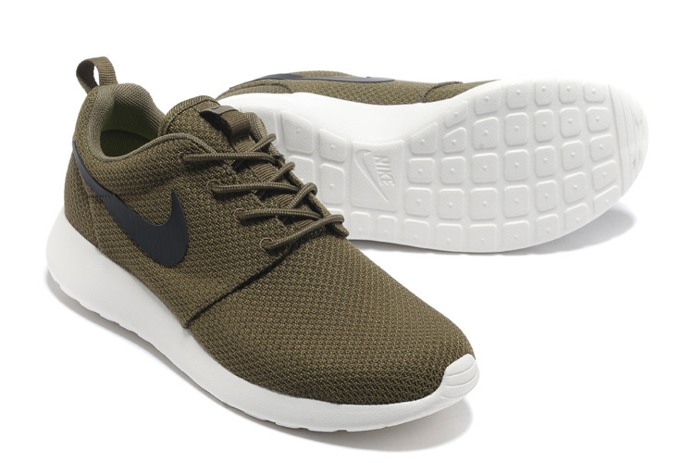 Nike_Roshe_Run_Mens_Shoes_Breathable_For_Summer_Army_Green