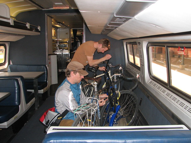 Proposed bike rack on Amtrak train to Michigan