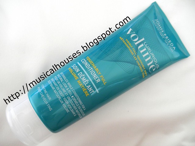 John Frieda Luxurious Volume Review: Shampoo, Conditioner, Mousse,  Hairspray - of Faces and Fingers