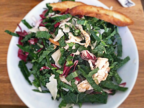 kale salad from brooklyn commune