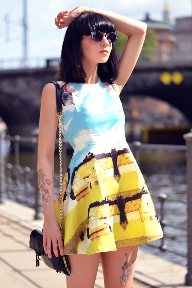 Chicwish dress Berlin Mitte Outfit 6