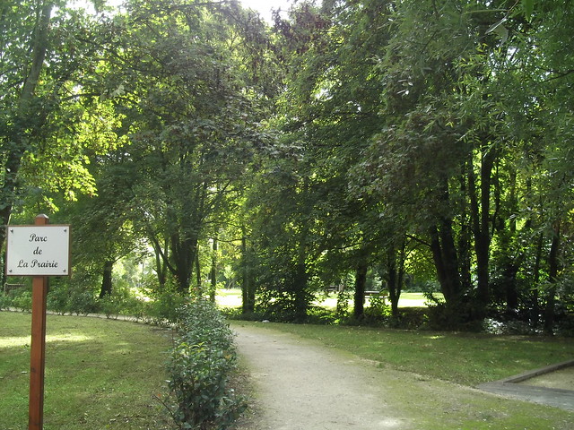 Petit parc à Arpajon