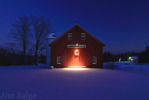 Blue Hour at the Deerfield Barn