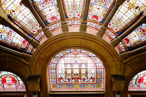 stained glass Queen Victoria Building (QVB) 22