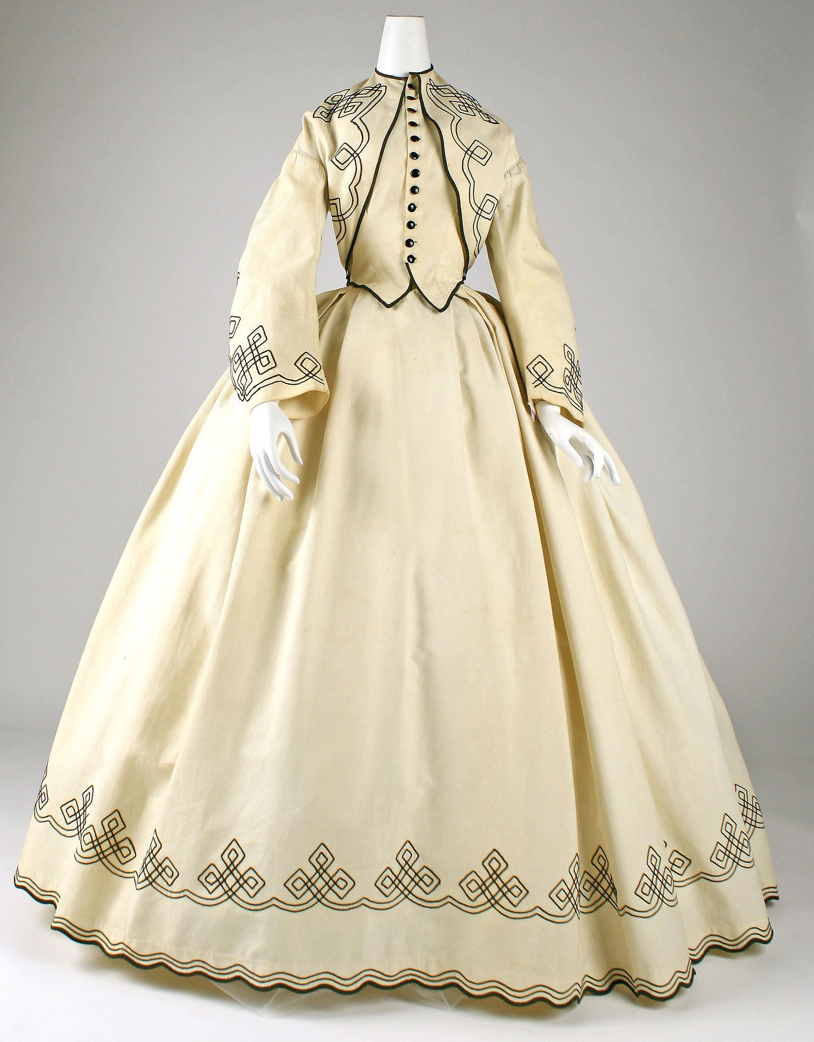 1860-64, American, cotton. metmuseum
