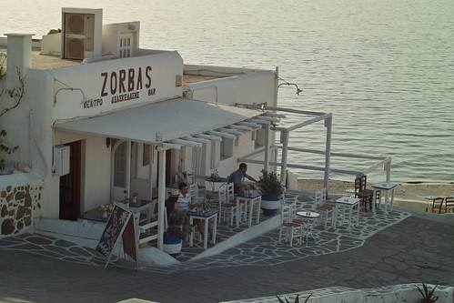 Zorbas Bar, Mykonos Town by i_noriyuki