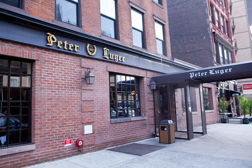 Entrance to Peter Luger