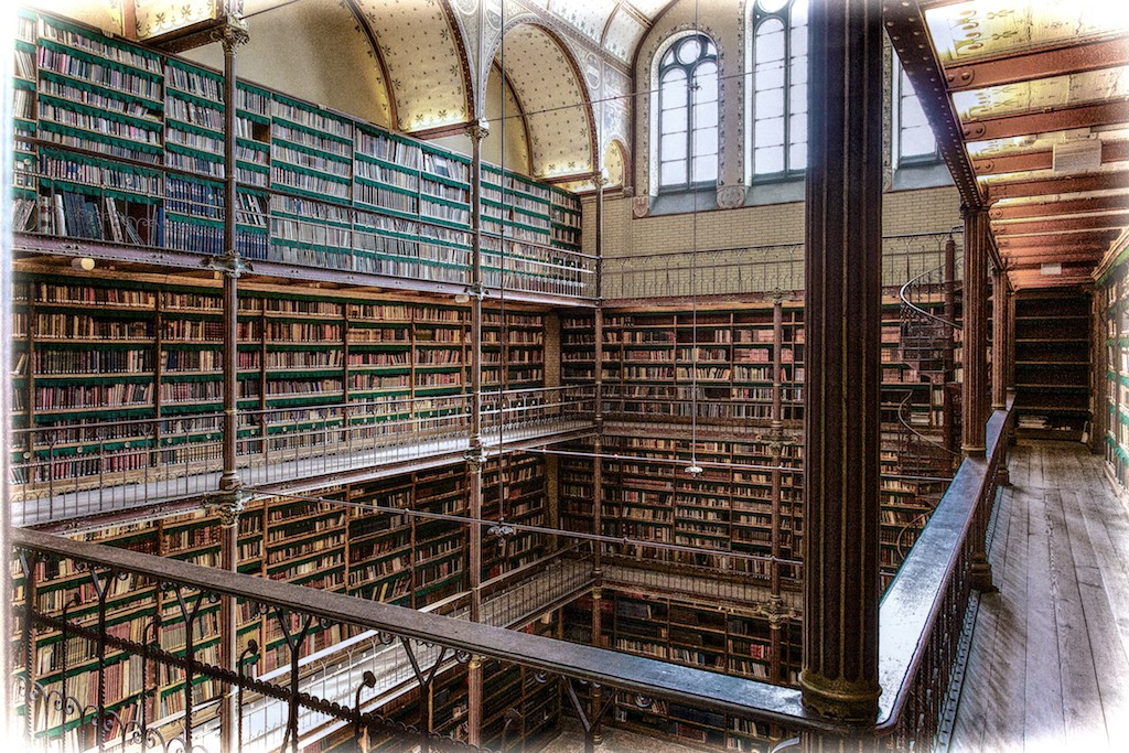 7. Biblioteca en el Rijksmuseum. Autor, Ton Nolles