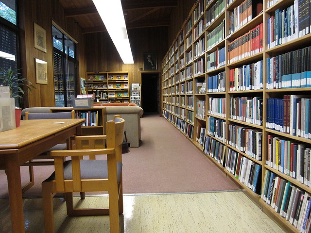 Opening the library