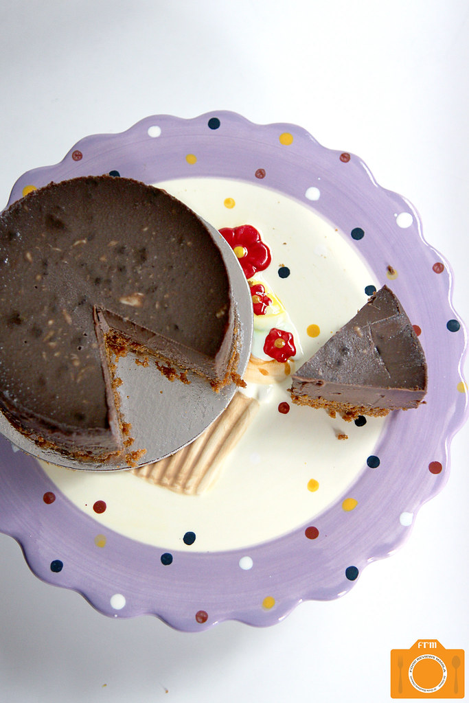 Indulgence by Irene Tablea Cheesecake slice