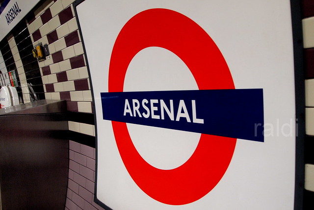 Arsenal - Underground Signage -