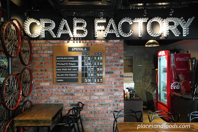 crab factory interior