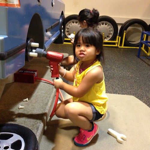 Alyssa enjoying herself at the Discovery center!! -knowledge means nothing if u don't pass it pass it on :)