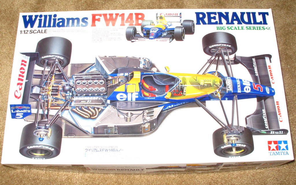 Details about   Williams Renault FW-14B Tamiya 1/12 Spoiler Airbox Body Pieces Etc.