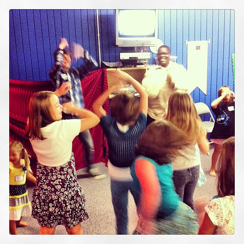 Crazy, joyful, dancing worship!