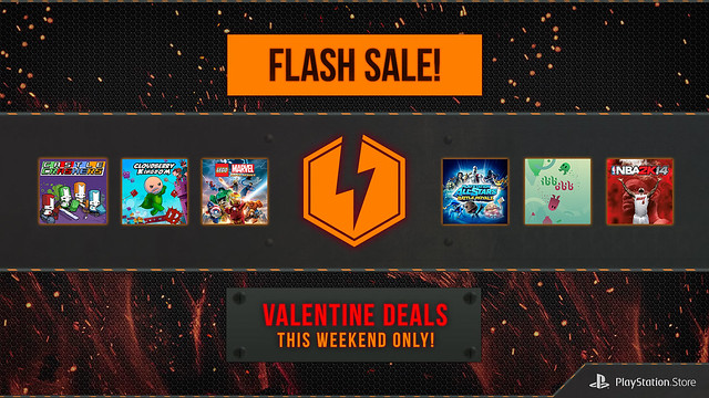 PlayStation Store Valentine's Day Flash Sale