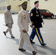 Ghana Armed Forces senior enlisted visit U.S. Army Africa