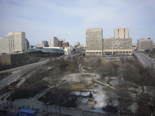 view from hotel room, Ottawa