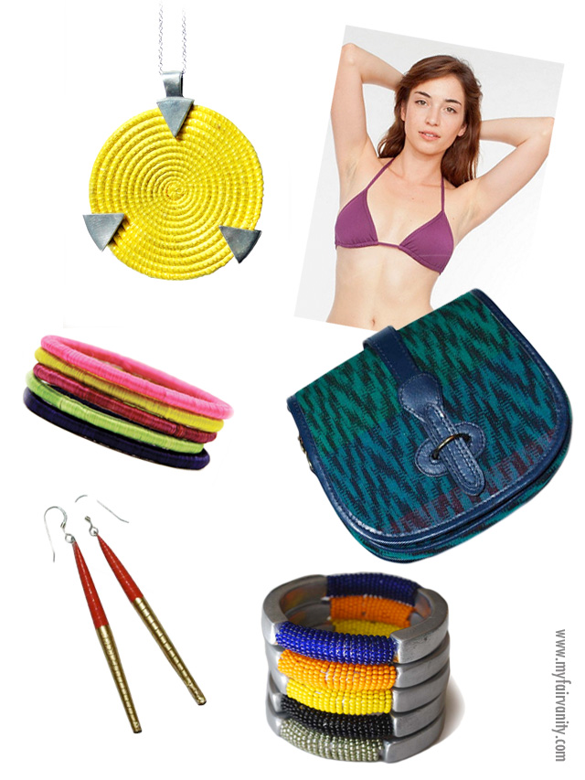 american apparel bikini, lydali accessories, fair trade, style blog, my fair vanity