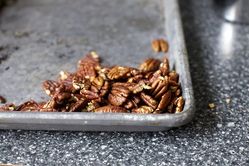 deeply toasted pecans
